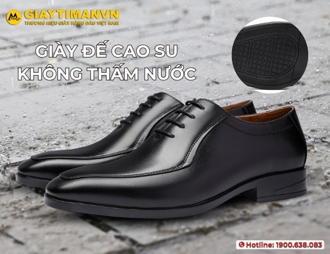 Chọn mua giày đế da hay đế cao su