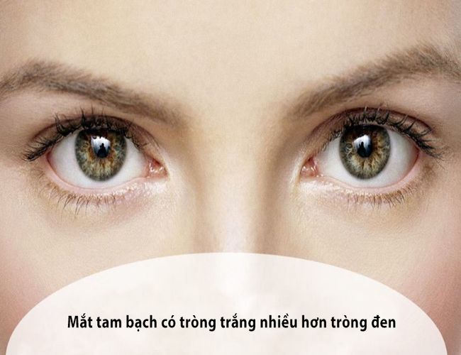 Cách nhận biết mắt tam bạch