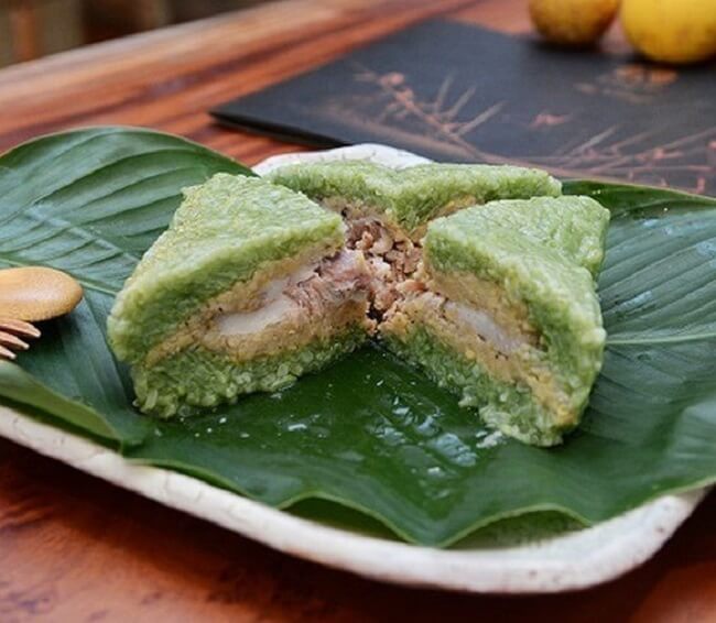 Cách gói bánh chưng không cần khuôn