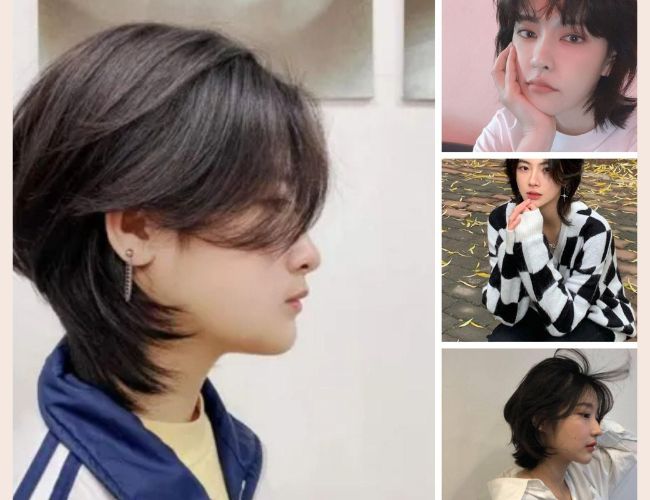 Kiểu mullet nữ tomboy