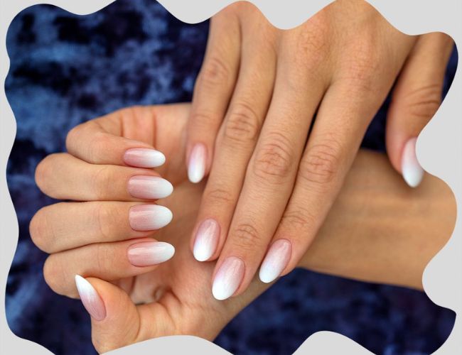 Mẫu nails Ombre 