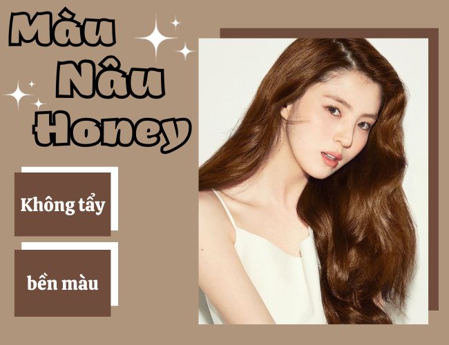 Màu nâu trà mật ong