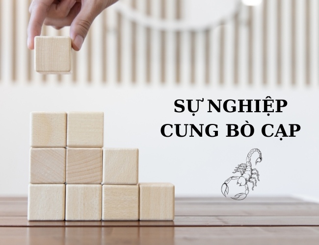Con đường sự nghiệp cung Bọ Cạp