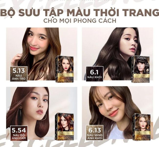 Thuốc nhuộm tóc Loreal Excellence Fashion