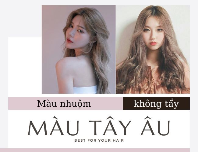 Màu tóc tây âu