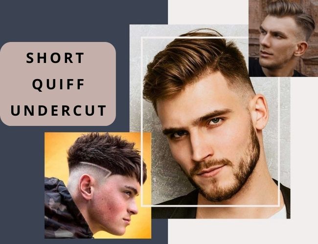 Tóc Short Quiff undercut