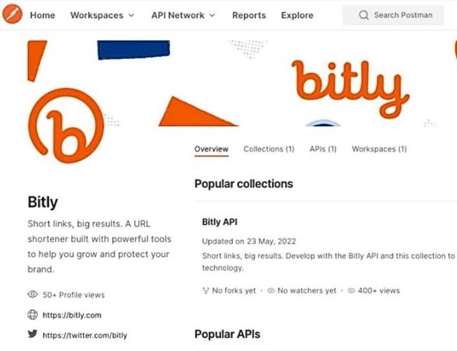 Trang web rút gọn link Bitly.com