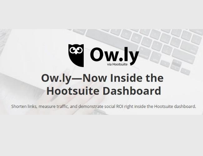 Trang web rút gọn link Ow.ly