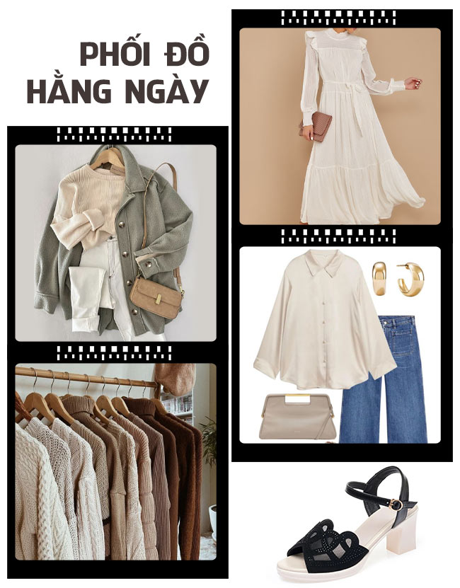 Dép cao gót nữ VF36 phong cách thanh lịch