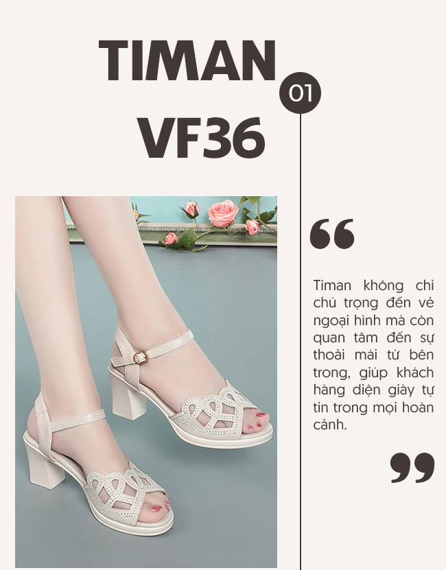 Dép cao gót nữ VF36 sự lựa chọn hoàn hảo