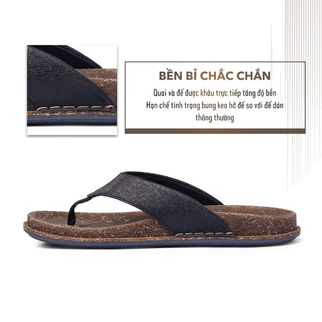 Dép xỏ ngón nam DL25 bền bỉ chắc chắn