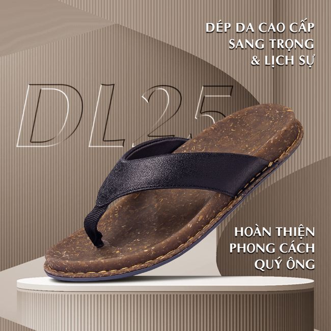 Dép xỏ ngón nam DL25 cao cấp tại 1wbet