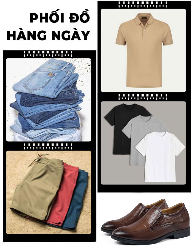 Giày tây nam GT99 dễ dàng phối đồ
