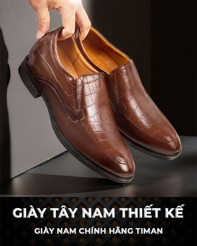 Giày tây nam GT99 thiết kế chính hãng TIMAN