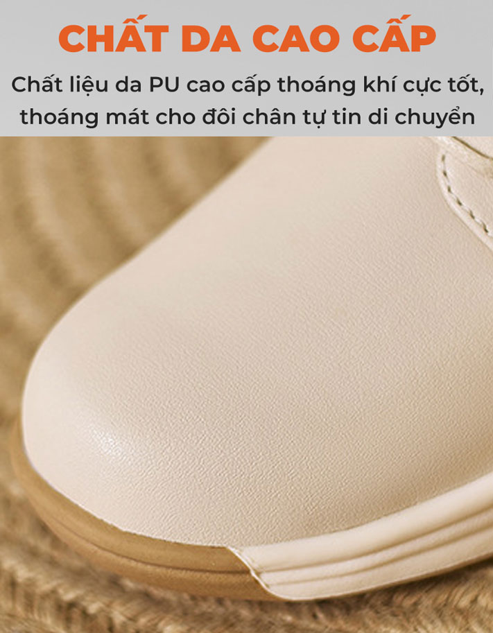 Giày thể thao nữ TM-SZ133 chất da cao cấp