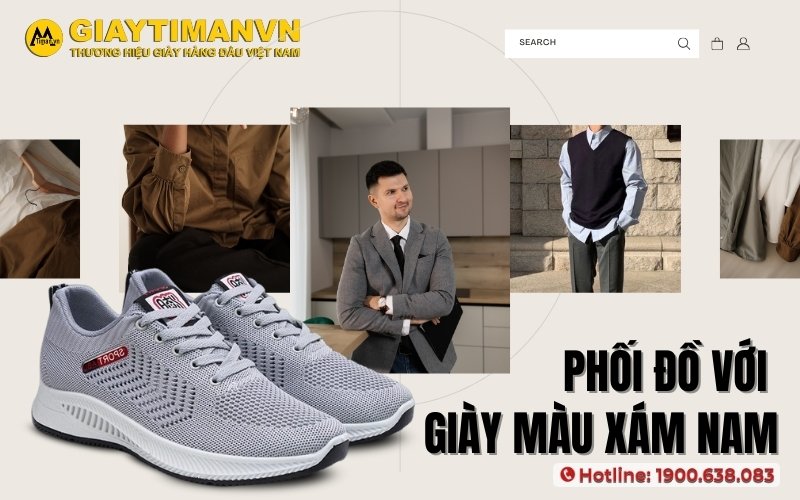 Giày Màu Xám Có Dễ Phối Đồ Không? Tips Phối Đồ Cực Thời Thượng