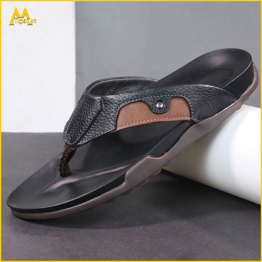 Dép Lê Da Nam Cao Cấp DK10